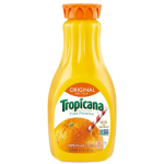 Nutrition Tropicana Orange Juice, No Pulp, 52 Fl Oz