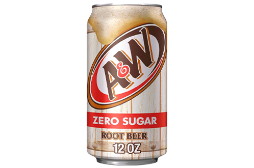 Diet A&W Root Beer, 12 fl oz – 12 Cans pack