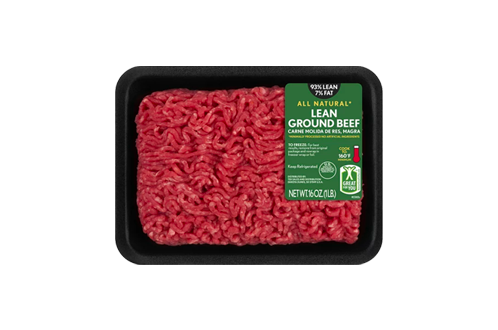Beef Keema All Natural* 93% Lean/7% Fat Lean Ground Beef, 1 lb Tray