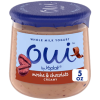 Oui by Yoplait Mocha & Chocolate Whole Milk Yogurt, French Style Yogurt Snack, 5 OZ Glass Yogurt Jar