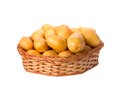 Russet Idaho Potatoes Fresh Premium Fruit and Produce Vegetables, 4 pound case