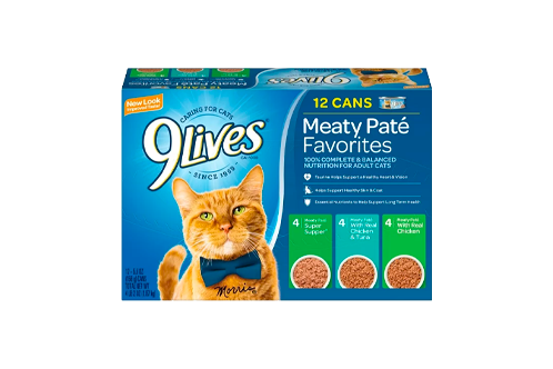 Lives Paté Favorites Variety Pack Wet Cat Food, 5.5-Ounce Cans, 12-Count