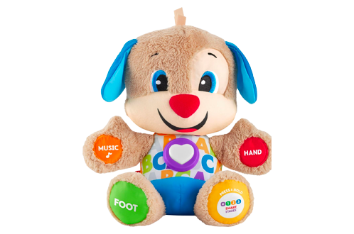 Baby & Toddler Toy Smart Stages Puppy With White Shirt, For Ages 6+ Months